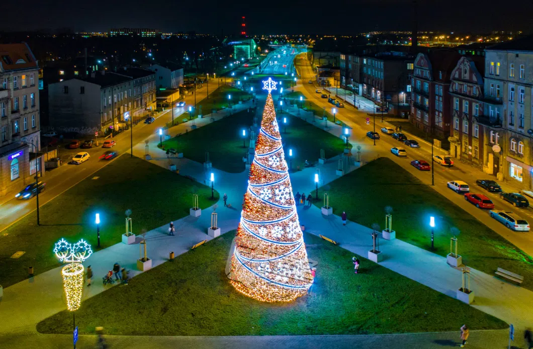 20FT 30FT 40FT 50FT Giant Outdoor Lighting Big Artificial 10m Christmas Tree for Sale