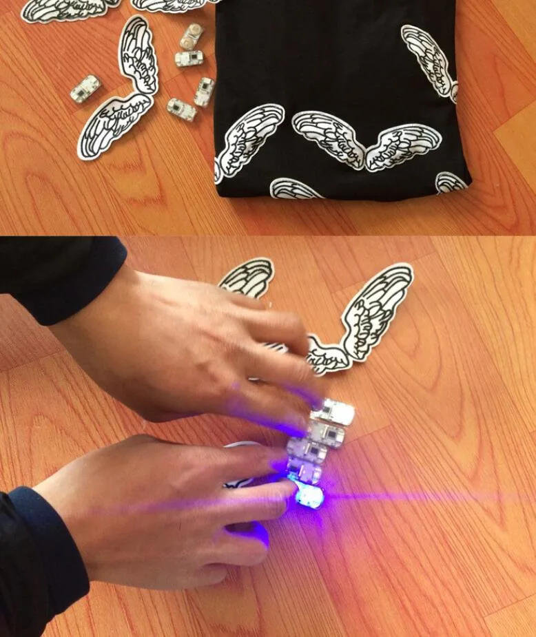 LED Flashing Touch Light-Emitting Clothes